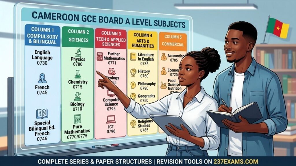 GCE A Level Subjects