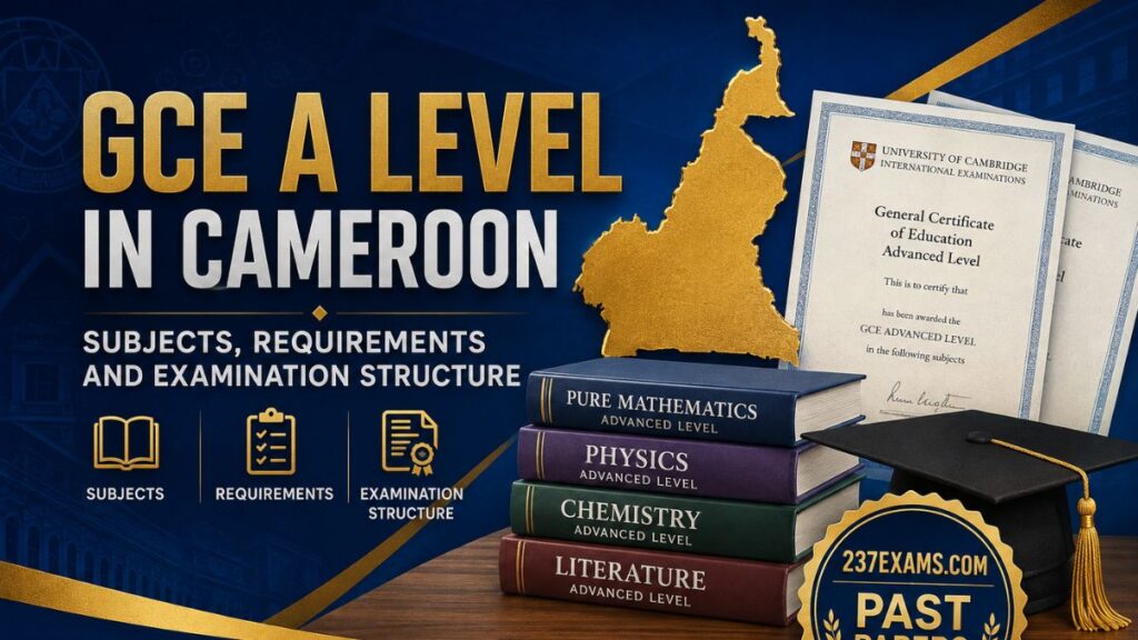 GCE A Level in Cameroon