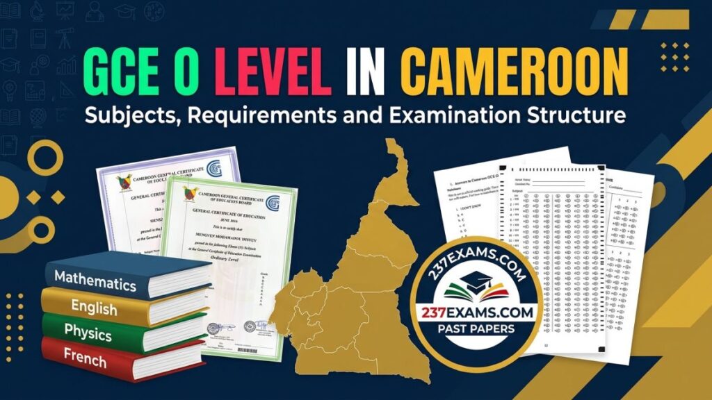 GCE O Level in Cameroon