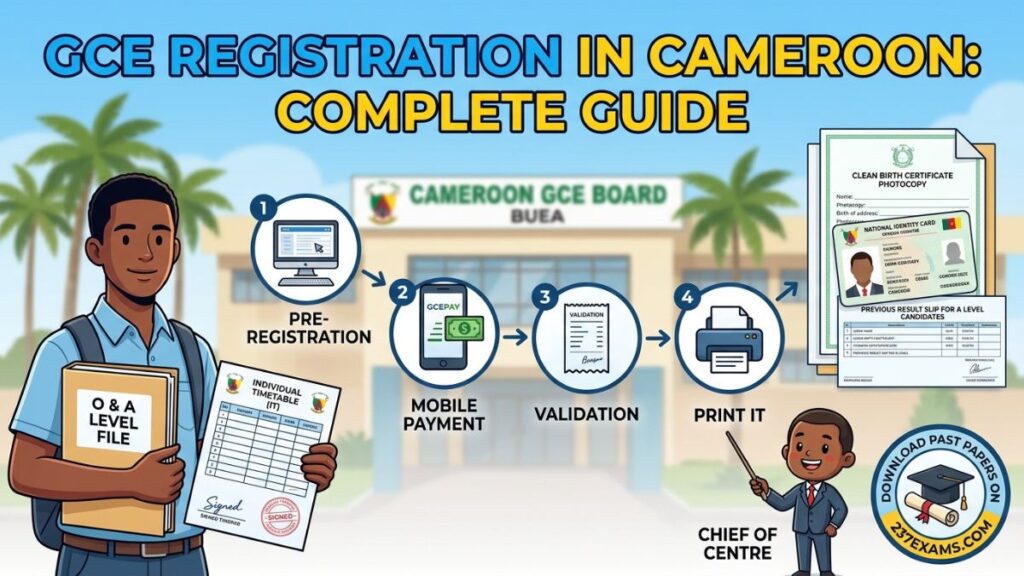 GCE Registration in Cameroon