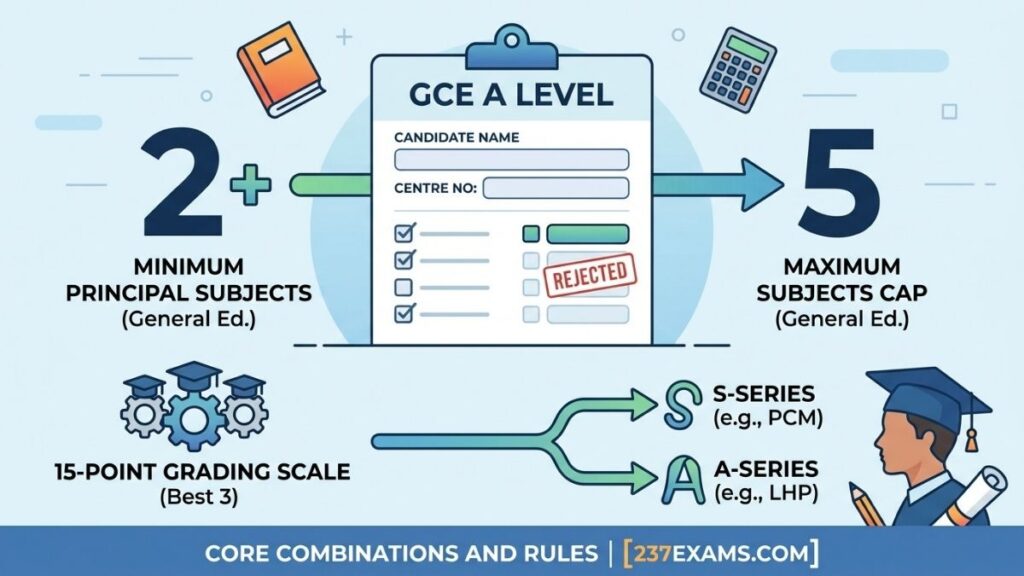 How Many Subjects Can You Register for at GCE A Level?