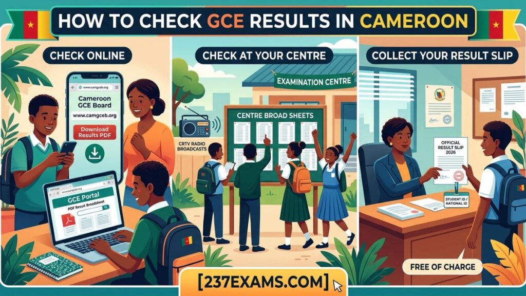 How to Check GCE Results in Cameroon