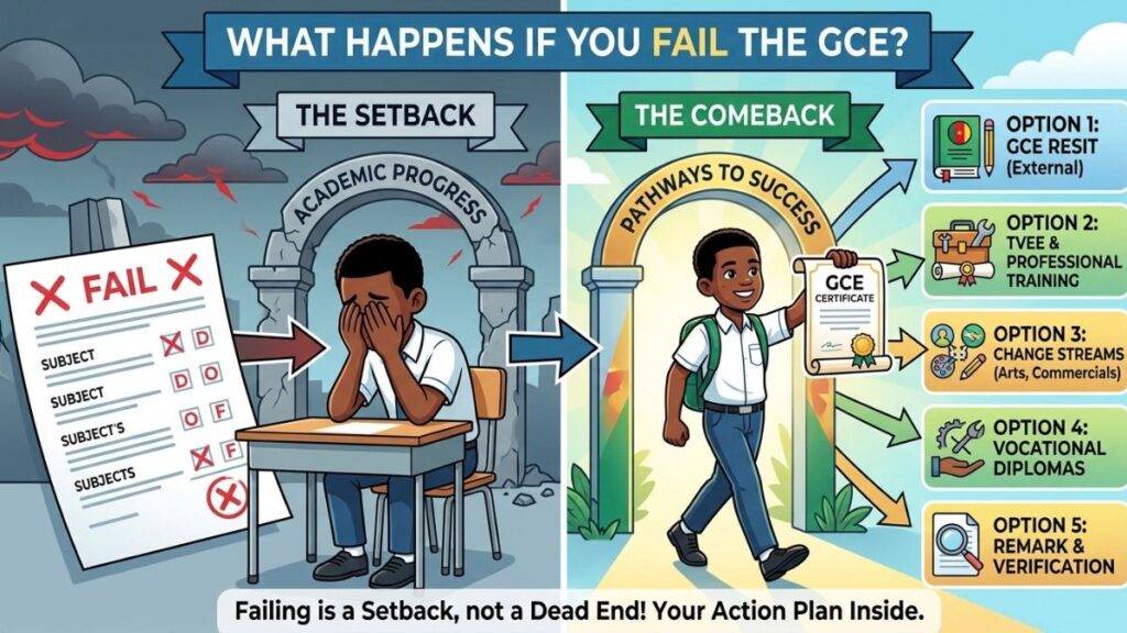 What Happens If You Fail the GCE